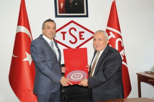 ASFED (Elevator Industrialists Federation) visited The President of TSE (Turkish Standards Institute)
