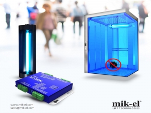  Mik-el Elektronik produced UV-DCM Disinfection Control Module against corona virus