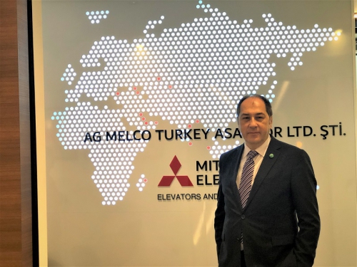 Mitsubishi Electric asansör güvenliği için renk etiketlerine dikkat çekiyor