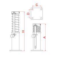 METROPLAST HT20-114 HİDROLİK TAMPON