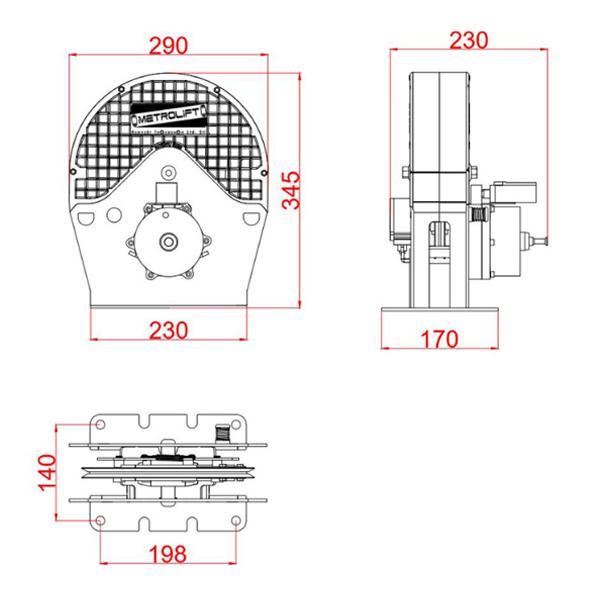 METROPLAST 250 - A3 DOUBLE WAY SPEED REGULATOR