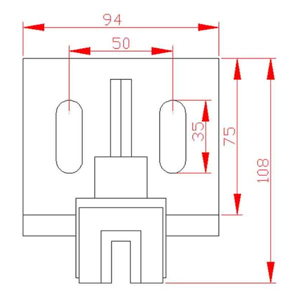 Metroplast 5mm L Type Teflon Weight Skating