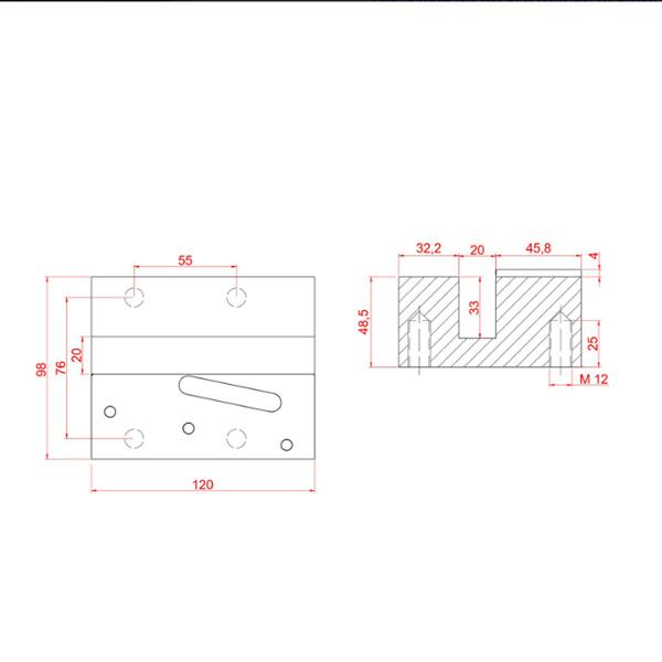 METROPLAST HD 6500 Unidirectional Instantaneous Safety Gear