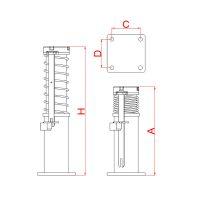 METROPLAST HT16-102 HİDROLİK TAMPON