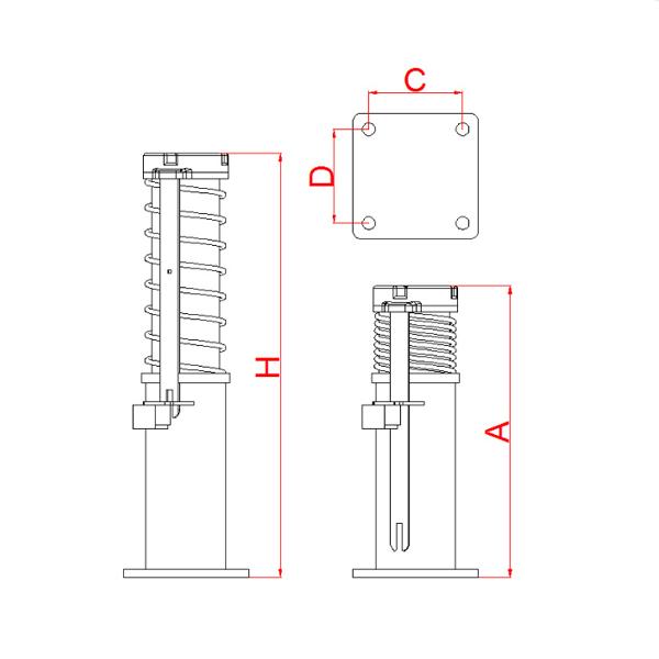 METROPLAST HT16-102 HİDROLİK TAMPON