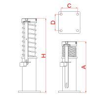 METROPLAST HT25-114 HİDROLİK TAMPON