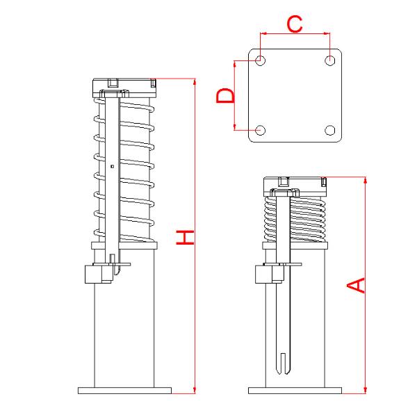 METROPLAST HT25-114 HİDROLİK TAMPON