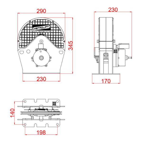 METROPLAST MOMENT 250 DOUBLE WAY SPEED REGULATOR