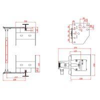 METROPLAST PRO 2000S-1.6 Bi-Directional Progressive Safety Gear Without Mechanism