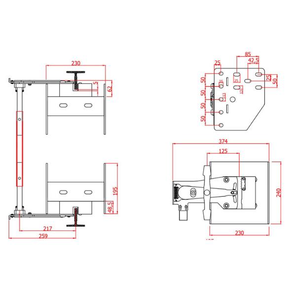 METROPLAST PRO 2000S-1.6 ÇİFT YÖNLÜ MEKANİZMALİ KAYMA FREN