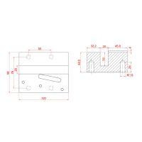 METROPLASTHD 3250 Vini Uidirectional Instantaneous Safety Gear