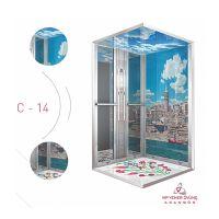 MP YENER C-14 Glass Lift Cabinet