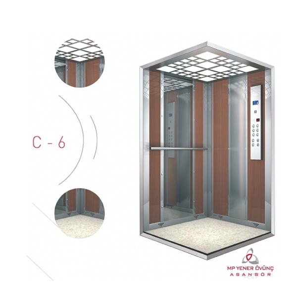 MP YENER C-6 STAINLESS ELEVATOR CABIN