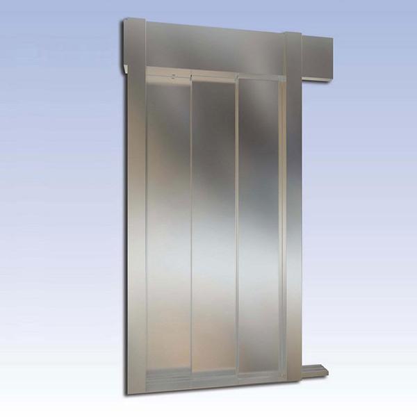 Mekisan Telescopic 3 Panel Automatic Lift Floor Door