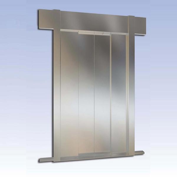 Mekisan Central 4 Panel Automatic Elevator Floor Door