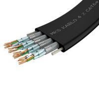 Mks 4xcat6e St Flat Lift Ethernet Cable