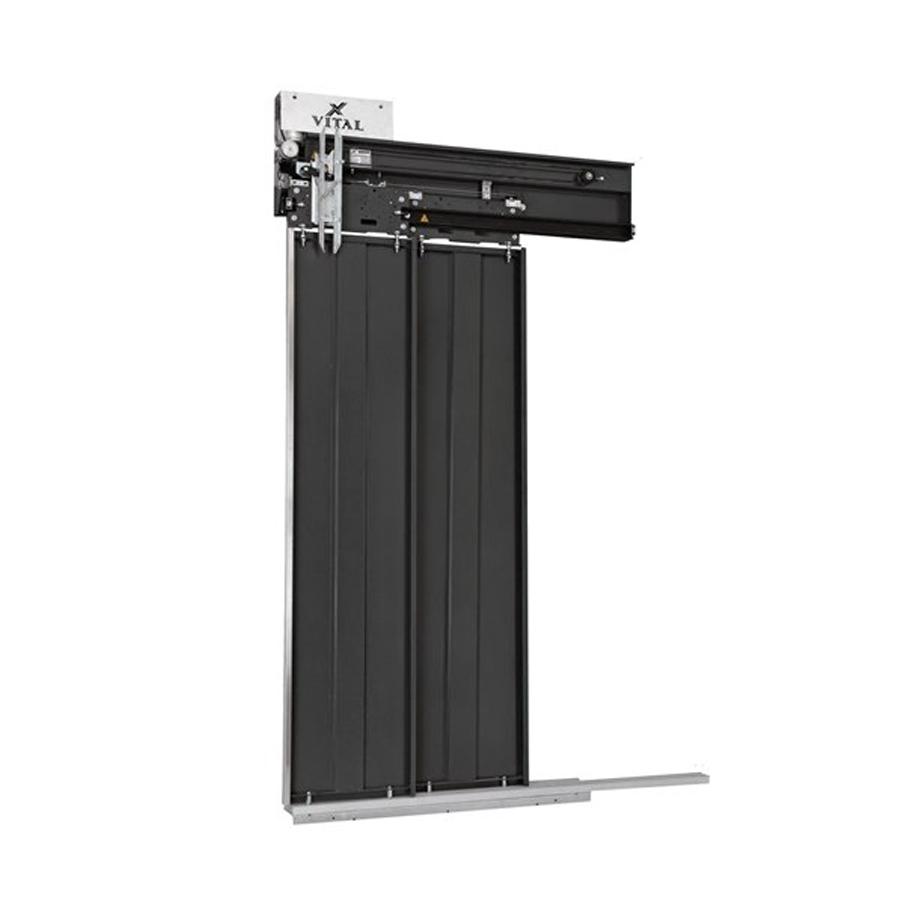 Vital 2 Panel Right Telescopic Vto-1400 Automatic Cabinet Door
