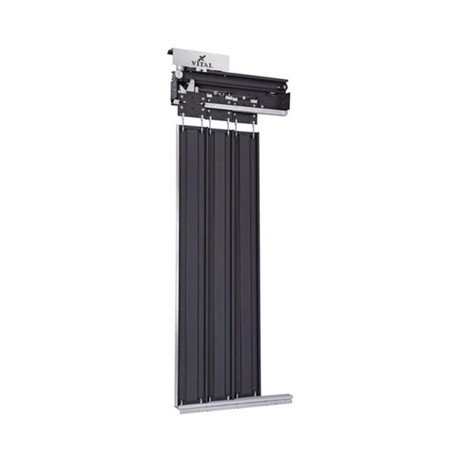 Vital 3 Panel Right Telescopic Vte-1500 Semi Automatic Cabin Door