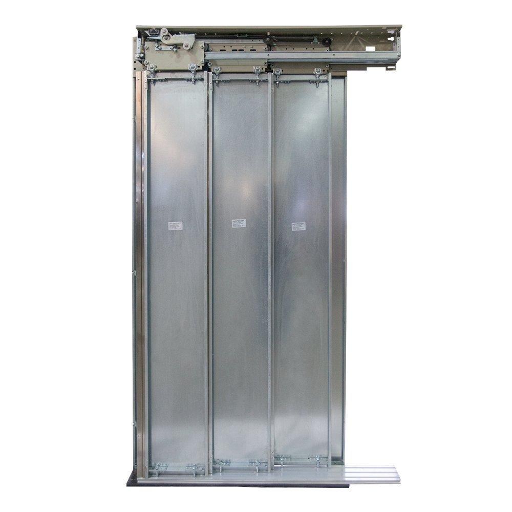 ÖZBEŞLER 3 PANEL LEFT TELESCOPIC 700 AUTOMATIC FLOOR DOOR