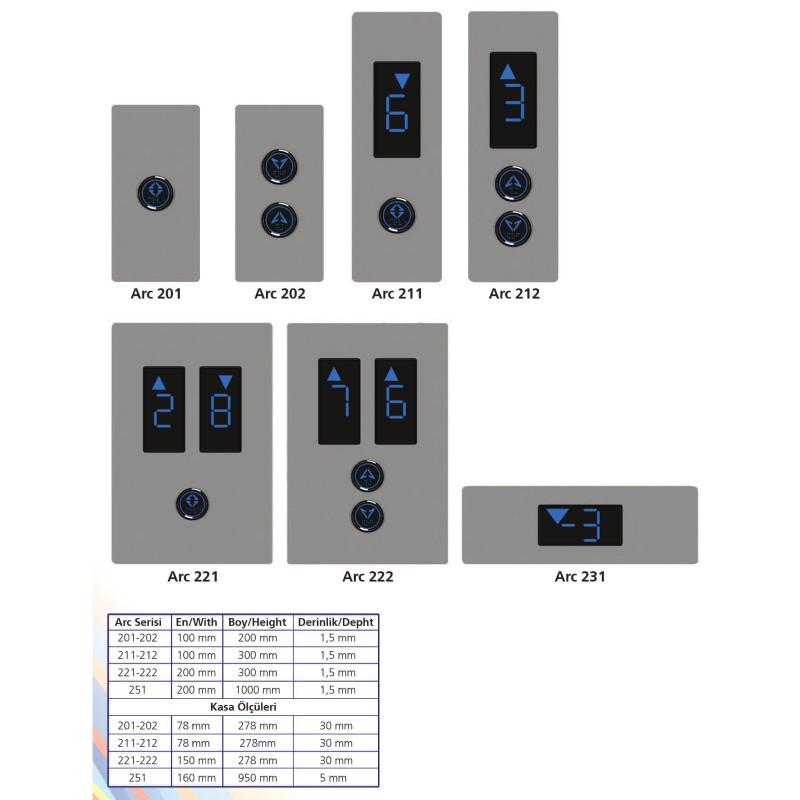 Argeset Arc Elevator Floor Cassette