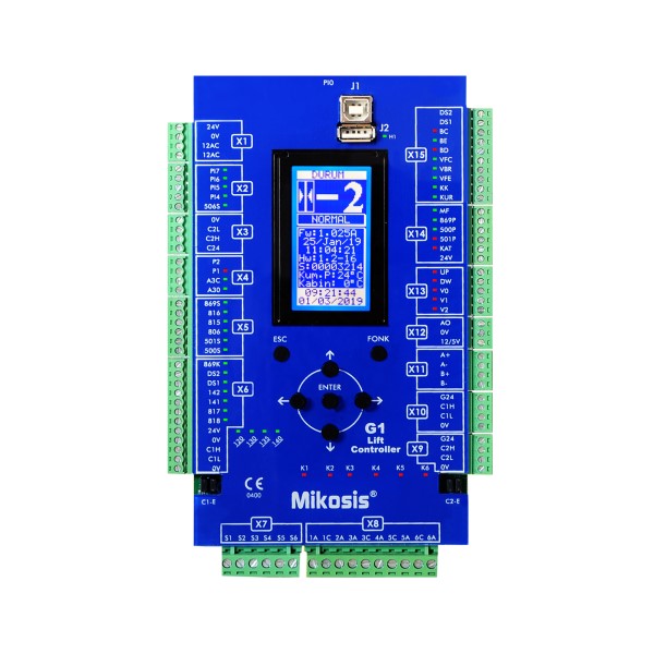 Mikosis G1 Asansör Kumanda Kartı