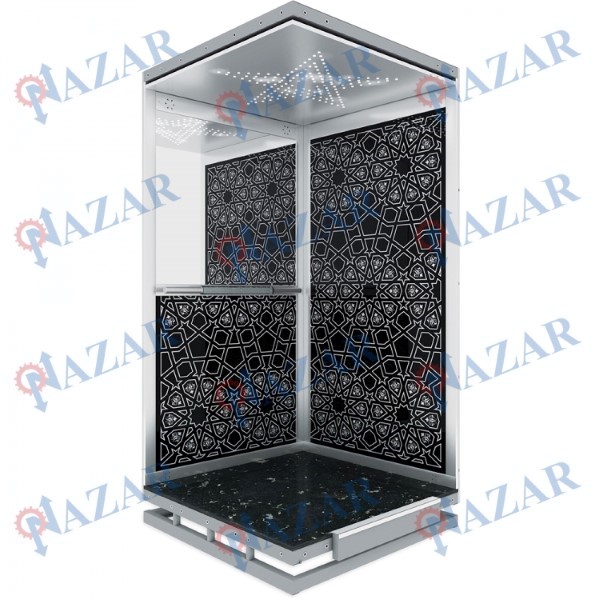 Nazar Elevator NZR-1400 Glass Cabin