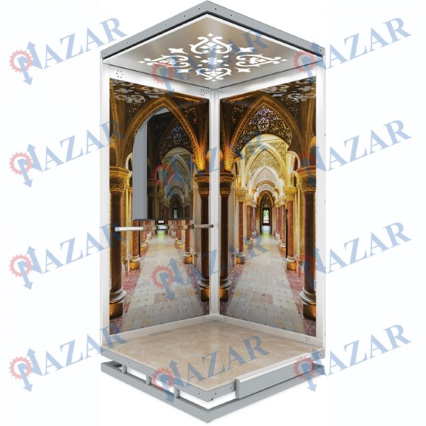 Nazar Elevator NZR-2700Y Glass Cabin