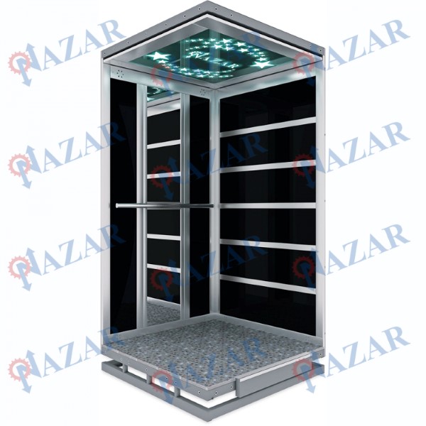 Nazar Elevator NZR-900Y Glass Cabin