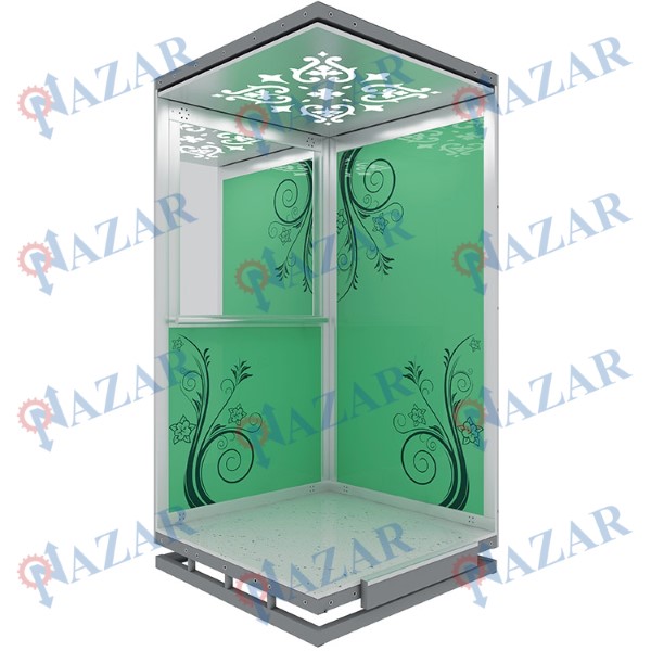 Nazar Elevator NZR-2300Y Glass Cabin