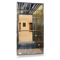 Vini Kaplan Decorative Stainless Elevator Cabin