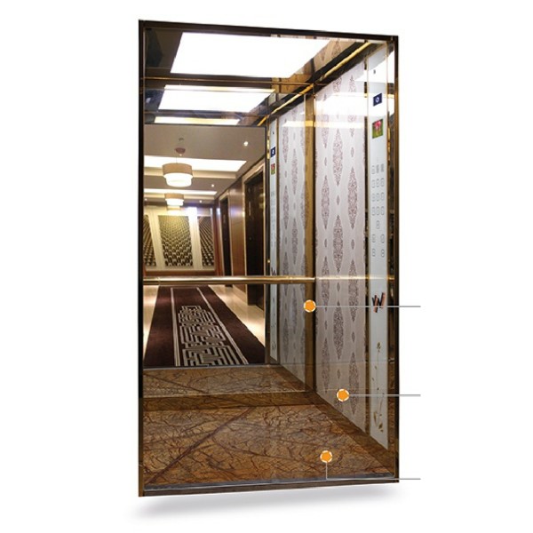 Vini Elevator Saray Glass Elevator Cabin