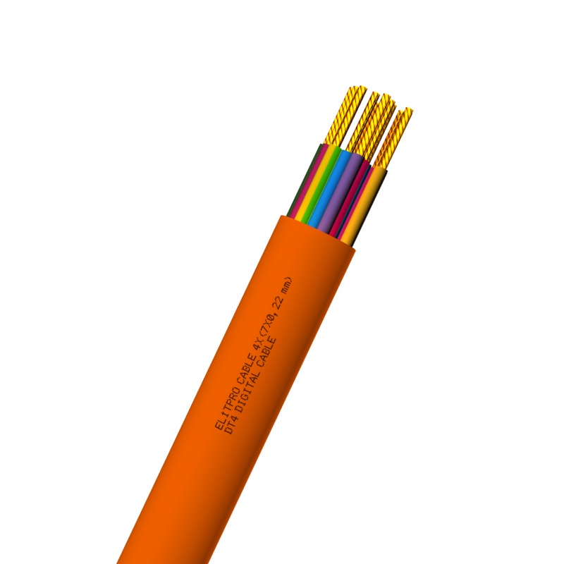 Elitpro Cable  04X(7x0,22mm) DT-4 Digital Cable